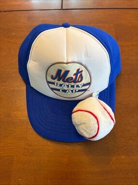 Vintage New York Mets Rally Cap SnapBack